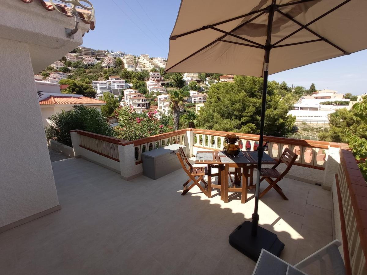 Charmant Appartement Avec Vue Sur Le Chateau De Peñíscola Exteriör bild